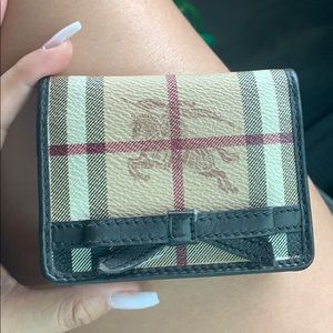Authentic Burberry Card and ID Holder 💗